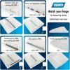 imageCamco RV Vent Lid  Features an ImpactResilient Unbreakable Polycarbonate Construction Comes PreAssembled and Easy to Install 40168White