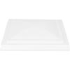 imageCamco RV Vent Lid  Features an ImpactResilient Unbreakable Polycarbonate Construction Comes PreAssembled and Easy to Install 40168White