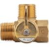 imageCamco RV Water Heater ByPass Kit  Features 12Inch Nylon Reinforced Hose ampamp Durable Brass Valves  Essential RV Winterization Tool  Compatible with 10 Gallon Tanks 35963