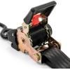 imageCamco Retractable Transom Tie Down Straps  Break Strength of 3330lbs and Safe Working Load of 1100lb  2Pack Durable Polyester Webbing 50031