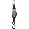 imageCamco Retractable Transom Tie Down Straps 6Foot 1500 lb Break Strength 500 lb Safe Working Load 2Pack 50033