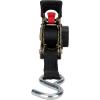 imageCamco Retractable Transom Tie Down Straps 6Foot 1500 lb Break Strength 500 lb Safe Working Load 2Pack 50033