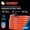 imageCamco Rhino 25Ft CleanOut Camper ampamp RV Black Water Hose  Features a HeavyDuty PVC Design ampamp Bright Orange Color  CleanOut Camper Black Water Grey Water or Tote Tanks  58 Inside Diameter 22990Orange
