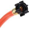 imageCamco RhinoFlex 10Ft RV CleanOut GrayBlack Water Hose with Rinser Cap  Features 4Way Water Pressure Blaster ampamp Water Shutoff Valve  Great for Cleaning Camper Black Water Tanks ampamp More 22999One Size