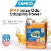 imageCamco TST MAX RV Toilet Treatment 1Gallon  Control Unwanted RV Sewer Odors ampamp Break Down Waste and RV Toilet Paper  Biodegradable Septic Safe Formula  Orange Scent 41173Orange