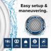imageCamco TastePURE 10Ft Water Hose  RV Drinking Water Hose Contains No Lead No BPA ampamp No Phthalate  Features DiamondHatch Reinforced PVC Design  12 Inside Diameter Made in the USA 2274358Inch ID