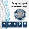 imageCamco TastePURE 10Ft Water Hose  RV Drinking Water Hose Contains No Lead No BPA ampamp No Phthalate  Features DiamondHatch Reinforced PVC Design  12 Inside Diameter Made in the USA 2274312Inch ID