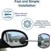 imageCamco TowNSee Mirror  Features Quick and Simple Installation ampamp Attaches to Existing Side Mirror  Perfect to Add to RV Accessories Truck Accessories Car Accessories ampamp More  Convex Style 25668One Size