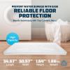 imageCamco Washing Machine Drain Pan  31inches x 35inches OD 29inches x 33inches ID  Pewter 20788White