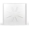 imageCamco Washing Machine Drain Pan  31inches x 35inches OD 29inches x 33inches ID  Pewter 20788White