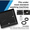 imageCamco Washing Machine Drain Pan  31inches x 35inches OD 29inches x 33inches ID  Pewter 20788graphite