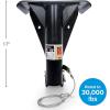 imageEazLift 17inch Gooseneck Adapter  Converts Fifth Wheel Trailers to Gooseneck Trailers  Easy to Install  4849017 Inches