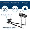 imageEazLift Elite 1000lb Weight Distribution Hitch with Height Adjustable Forged Shank 48053With Shank