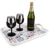 imageLIFE IS BETTER AT THE CAMPSITE Camco Melamine RV Serving Tray  Features CampingRV Themed Design  Great for Kitchen Prep Picnics Grilling and More 53486