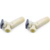 imageCamco 11523 34quot Plastic Water Heater Drain Valve with 212quot Shank White1 Count Pack of 2