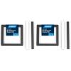 imageCamco 14Inch x 14Inch Universal Camper Roof AC Gasket Kit  Features a Waterproof Compression Seal SelfAdhesive Picture Frame Gasket and SelfAdhesive Leveling Pads 25071Pack of 2