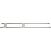 imageCamco 28quot Double RV Refrigerator Bar Holds Food and Drinks in Place During Travel Prevents Messy Spills Spring Loaded and Extends Between 16quot and 28quot  Gray  44075