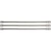 imageCamco 28quot RV Refrigerator Bars  3 pack Holds Food and Drinks in Place During Travel Prevents Messy Spills Extends Between 16quot and 28quot  Gray 44055