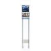 imageCamco 34quot Double RV Refrigerator Bar Holds Food and Drinks in Place During Travel Prevents Messy Spills Spring Loaded and Extends Between 19quot and 34quot  White 44074