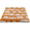 imageCamco 53441 Life is Better at The Campsite Plush Fleece Blanket Queen Size  Keeps You Warm While at Home Camping or on Picnics  Machine Washable  Features a Brand RV Print Autumn GoldAutumn Gold