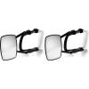 imageCamco ClampOn Towing Mirror  Securely Clamps onto Your Vehicles Mirror to Increase Visibility While Towing 25650 Black1 Count Pack of 2