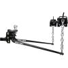imageCamco EazLift Elite 1000lb Weight Distribution Hitch Kit with Manually Adjusted Sway Control  ReadytoTow with PreInstalled Hitch Ball Sway Control Ball UBolts ampamp Chain Package 48058800 lb Kit