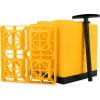 imageCamco FasTen Camper  RV Leveling Blocks  Features Interlocking Design for Customizable Height  Carrying Handle Twists to Secure Blocks for RV Storage  85 x 85 x 1 Yellow 10Pack 44512