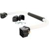 imageCamco FoldAway RV Grab Handle  Provides Secure Hold for Entering ampamp Exiting  Measures 18in for Smaller RVs ampamp Trailers  Easily Installs Beside RV Door Hardware Included  White 42198White
