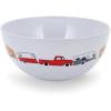 imageCamco Life is Better at The Campsite Bowl White with Teal and Navy Retro RV Trailer and Camper Print  Great for Cereal Fruit and Desert BPA Free Melamine53225RV Print