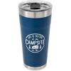 imageCamco Life is Better at The Campsite Stainless Steel 20 oz Tumbler with Double Wall Insulation  Great for Hot and Cold Drinks  Navy 53323