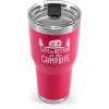 imageCamco Life is Better at The Campsite Tumbler  Heavy Duty Double Wall Vacuum Insulation  Crafted of 188 Stainless Steel  Unique Life is Better at The Campsite Design on Coral Pink  30oz 53062