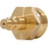 imageCamco RV Blowout Plug for Winterization  Features Brass Quick ConnectAids for Easy Attachment  Essential RV Winterization Tool Prevents Freeze Damage 36143