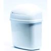 imageCamco RV Cabinet Mount Trash Can  Ideal for Tight Spaces in RVs Boats Dorms Kitchens Bathrooms Laundry Rooms and More  SpringTop Lid  3Quart White 439613Quart
