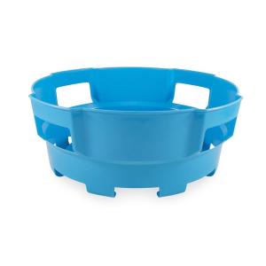 imageCamco 20167 RV Water Hose and Electrical Cord Basket Blue  Provides Organization and Storage for Your RV Water Hoses and Electrical Cords  Holds Up to 75feet of HoseWater Hose Basket