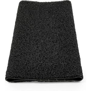 imageCamco 42964 Gray Premium Wrap Around RV Step Rug PVC Material 175quot x 18quotBlack