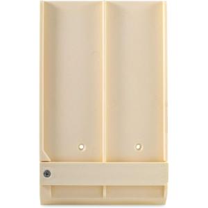 imageCamco 43587 Large Knife Safe for Wide ChefStyle Knives Beige  Frees Counter Space  Safely Stores 2 Larger ChefStyle Knives