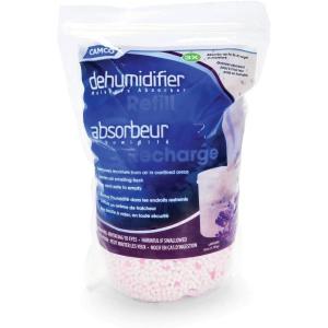 imageCamco 44284 Moisture Absorber Refill  Resealable Bag Absorbs Up to 3X Its Weight in Water Reduces Moisture and Humidity in Offices Closets Bathrooms Kitchens Boats RVs and More  42 oz42 Ounces