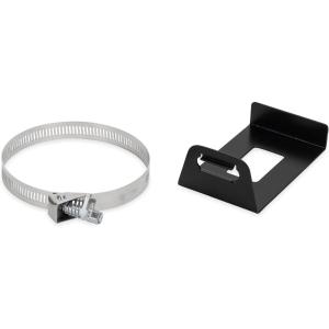 imageCamco 4Way Flat Connector Bracket with Clamp  Mount a 4Way Flat Connector Socket onto Vehicle or Trailer Hitch with No Drill Installation  50017
