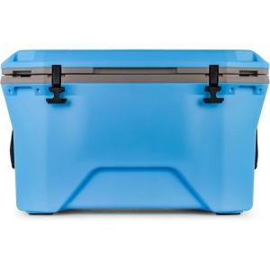 imageCamco 51796 Gray 30 Quart BasketCyan Exterior  Gray Interior