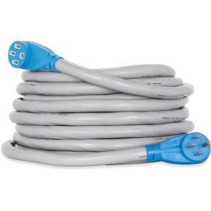 imageCamco 55445 Electric Vehicle 50Amp Extension Cord with PowerGrip Handles 50Foot  Provides Necessary Length for 50Amp Electric Vehicle Connections to Distant Power Outlets