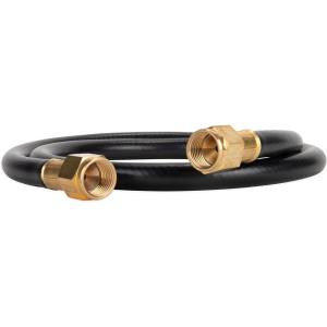 imageCamco 59913 3 Propane Hose Assembly  38quot Female Flare x 38quot Female Flare Black