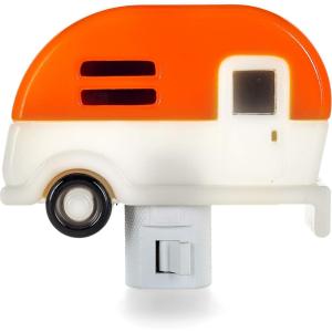 imageCamco Camper Nightlight  Features A 360Degree Swivel Base  Includes 1 120V LED Bulb  Blue Color 53103One SizeOrange