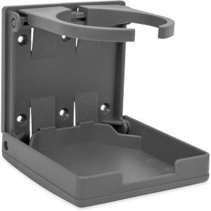 imageCamco CamperRV Drink Holder  Features Adjustable SpaceSaving Design ampamp Holds Almost Any Size Mug Cup Bottle or Can  Extra Cup Holder for Cars Trucks RVs Vans Boats and More  Gray 44041Gray