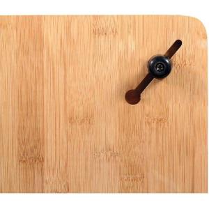 imageCamco CamperRV Silent Top Stovetop Cover  Features Natural Bamboo Design wNonToxic Protective Finish ampamp 4 NonSlip Rubber Feet  Fits Most 3 or 4 Burner RV Stoves  195 x 17 x 75 43571Bamboo