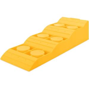 imageCamco CamperRV Super TriLeveler  Features Heavy Duty Trailer Ramp Design w3 RV Leveling Heights of 2 35 and 5 ampamp Builtin Carry Handle  12500 lb Load Capacity 210283 500 lb Max Load