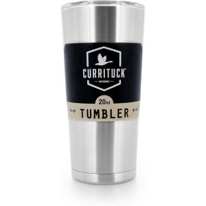 imageCamco Currituck Heavy Duty Stainless Steel Tumbler Cup with Lid Perfect for Travel Camping Hiking The Beach and Sports Wont Condensate 20 oz 51861