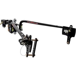 imageCamco EazLift ReCurve R3 400lb CamperRV Weight Distribution Hitch  Features Adjustable Sway Control ampamp Includes 2quot Hitch Ball w6000lb Max Rating  600lb Max Tongue Weight Rating 48770