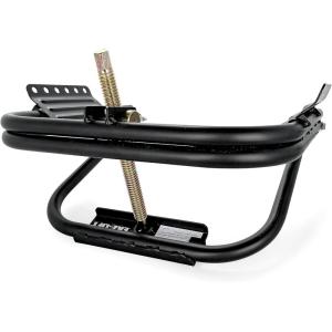 imageCamco EazLift Trailer Tire Leveler  for Light Single Axle Trailers ampamp Load Rating of 2000lb  Features HeavyDuty PowderCoated Steel Design ampamp Embossed Tire Pads for Added Traction 48845