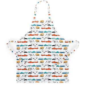 imageCamco Life is Better at The Campsite Adjustable Apron  Features a Truck and TreeThemed Design Made Entirely of Cotton and is Machine Washable 53258Multicolor