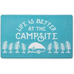 imageCamco Life is Better at The Campsite AntiFatigue Kitchen Mat Map Design  Reduces Discomfort While Standing for Extended Periods  Features a NonSlip Surface 53436Sketch Design